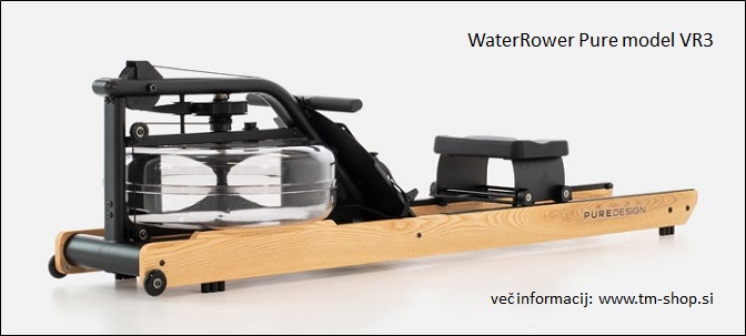 Naprava za veslanje - WaterRower model Pure VR2
